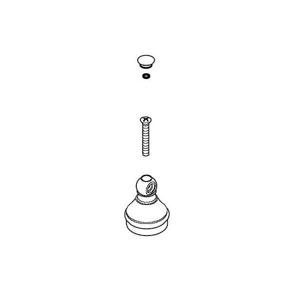 Pfister Hub Deco Lvr Handle Pb